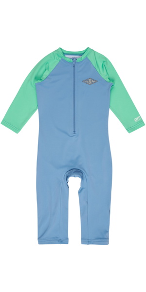 2026 Billabong Junior Waves Combi UV Suit EBTWR03005 - Sky Blue